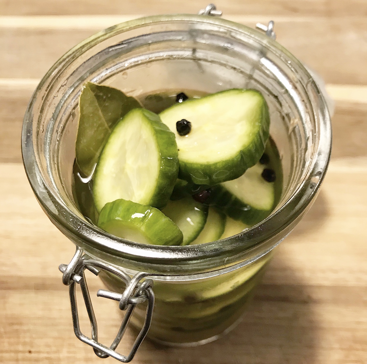 Syltede agurker – Klar på 15min
