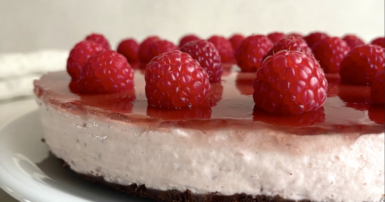 Hindbær cheesecake