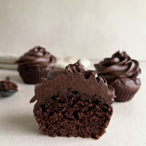 Veganske chokolade muffins