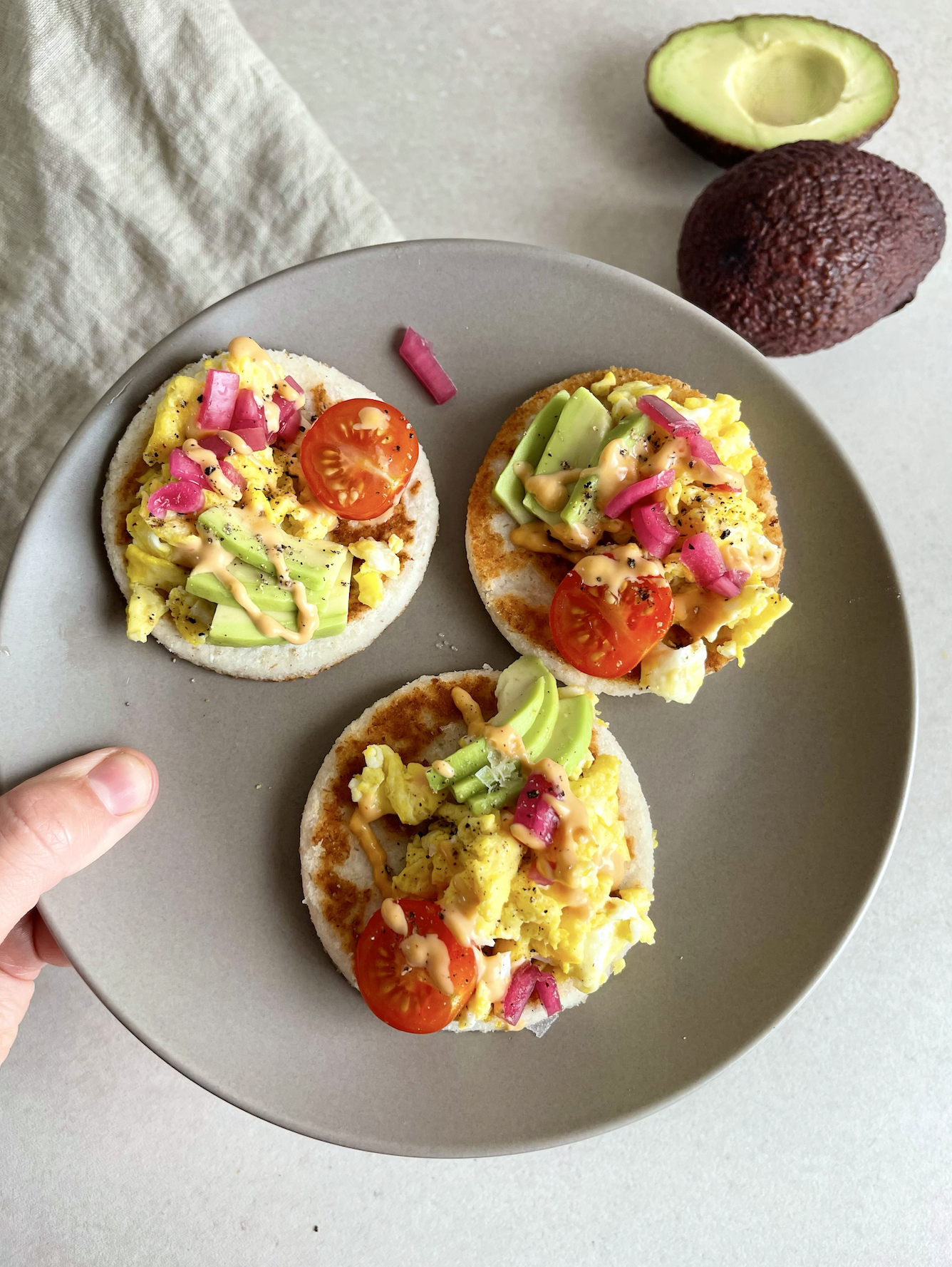 Glutenfri og vegetariske mini tortillas