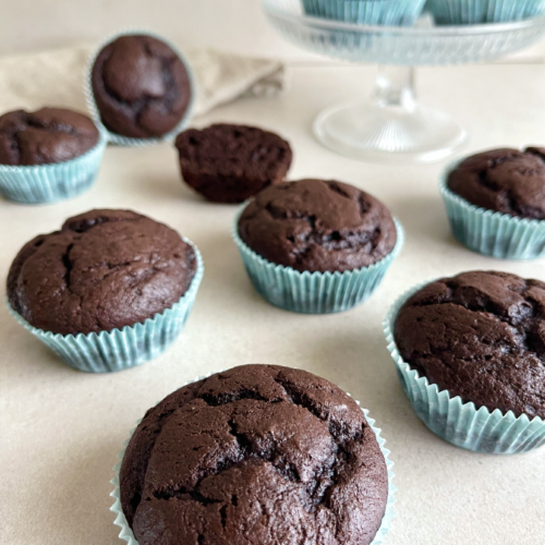 Veganske muffins - uden raffineret sukker