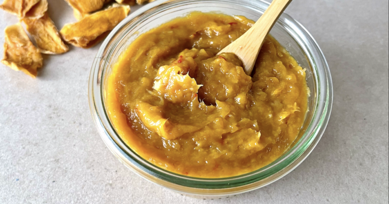 Mango chutney med tørrede mango