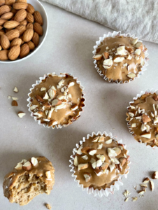 Banan havregryns muffins