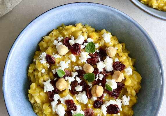 Græskar risotto