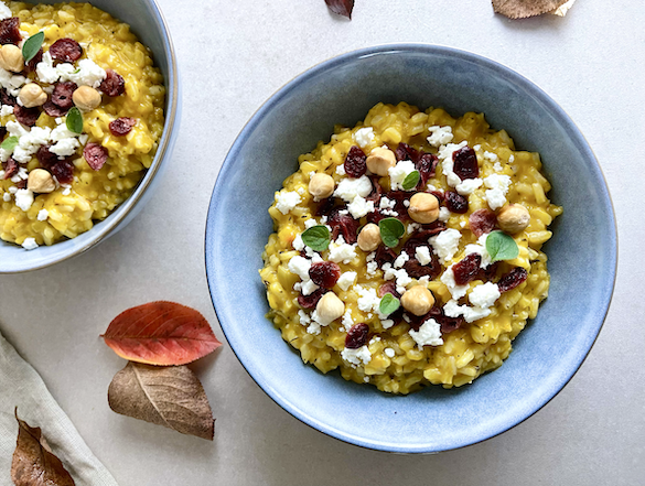 Græskar risotto