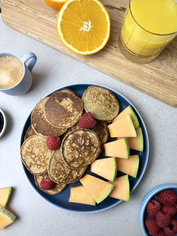 Sunde og glutenfri bananpandekager