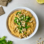 Hummus med soltørrede tomater - uden tahin