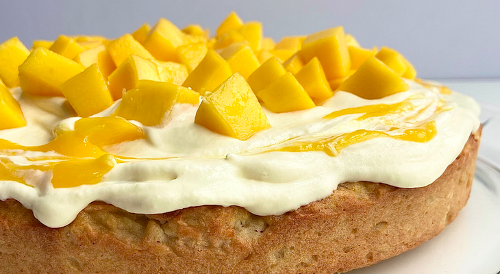 Mango kage (Mælke- & laktosefri)